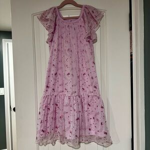 NWOT Disney Pink Kids Nightgown - Size 7/8